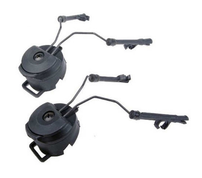 Адаптер для шлема кронштейн для гарнитуры Peltor Comtac (Черный) Винница - изображение 1