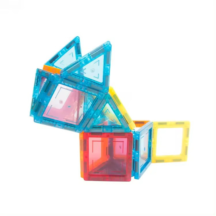 Конструктор магнітний різнокольоровий дитячий на 45 деталей Кам'янець-Подільський - фото 3