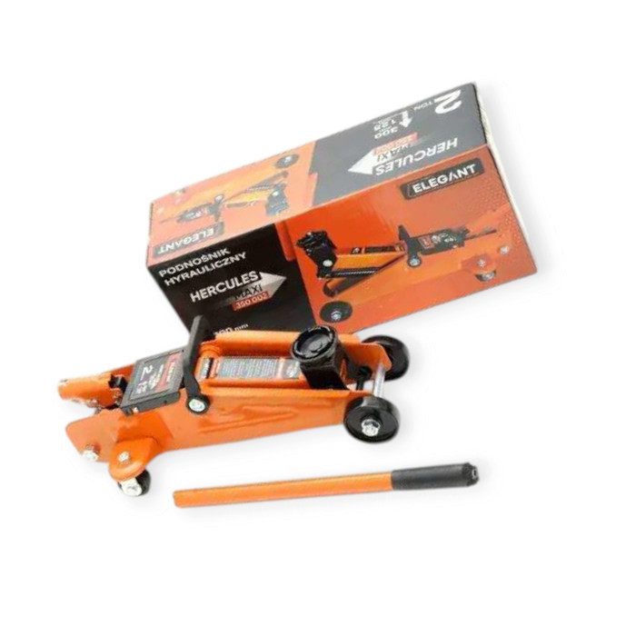 Домкрат гідравлічний підкатний 2 т, 125-300 мм, 6,0 кг (коробка) Мукачево - фото 1