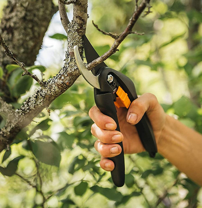 Площинний Секатор FIskars 20.8 см Single Step "P26" (111260/1000567) Нержавіюча сталь Нововолинськ - фото 7