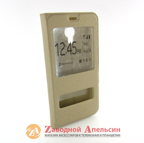 Чохол книжка Meizu M5 Smart Case golden Одеса - фото 4