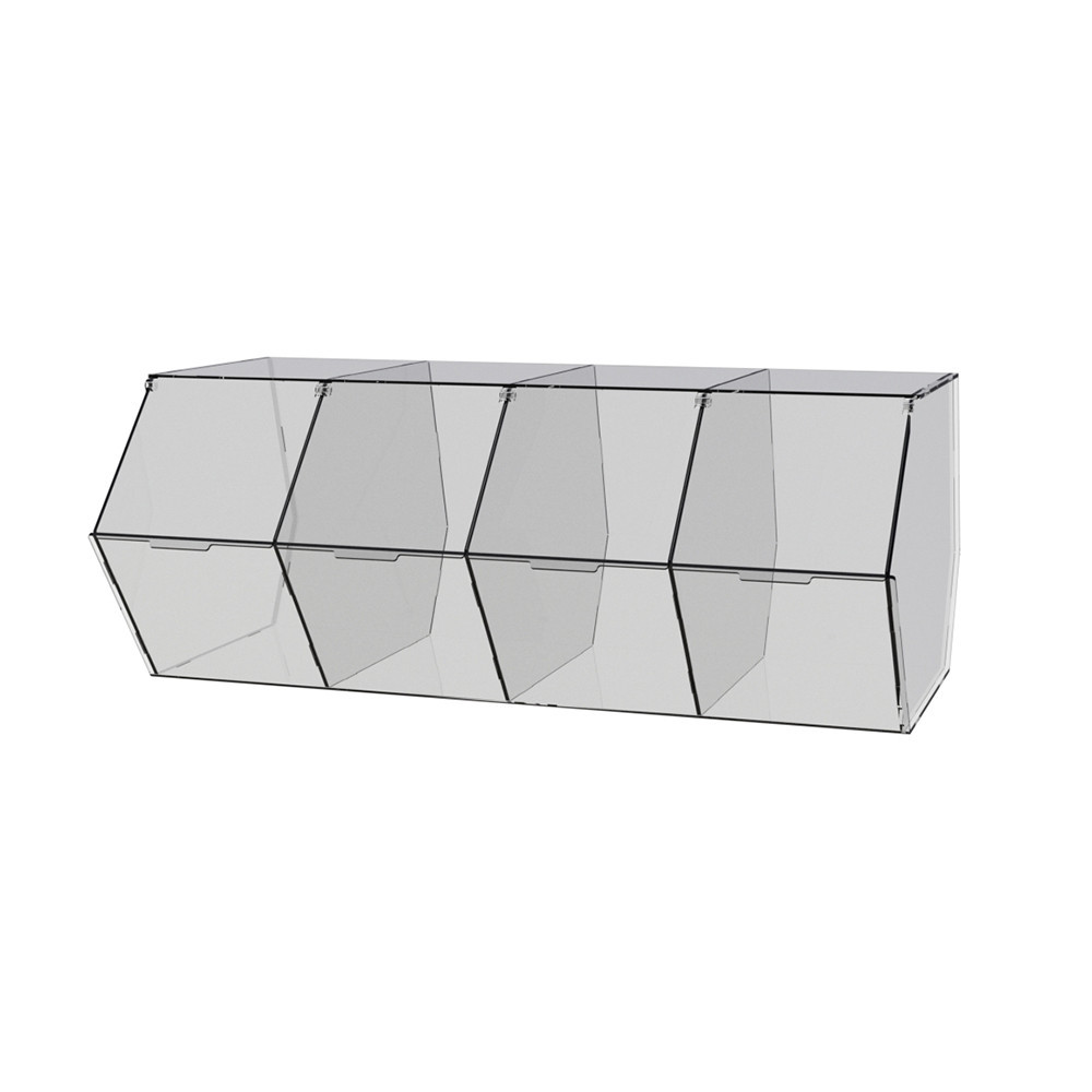 Диспенсер EKOSTAR для мармеладов, снеков, орехов 4 ячейки Киев - изображение 2