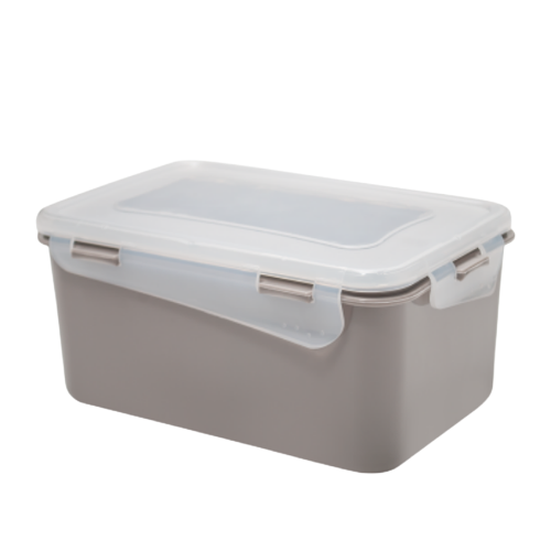 Контейнер універсальний 0,65 л прямокутний какао/прозорий Фієста Алеана Житомир