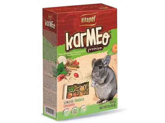 Корм для гризунтів 450 г KARMEO преміум для шиншил 1600 К ТМ VITAPOL Київ