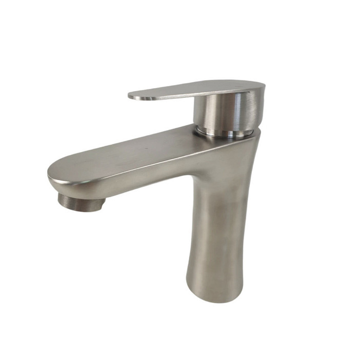 Змішувач для умивальника Mixxus NEO-001 нержавійка (SS2840) Чернівці - фото 5