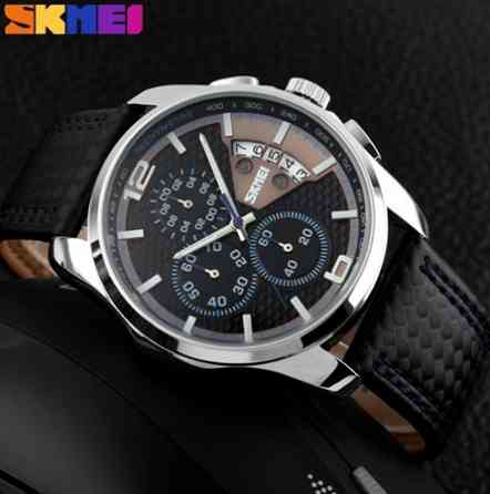 Мужские часы Skmei 9106 Spider blue Винница