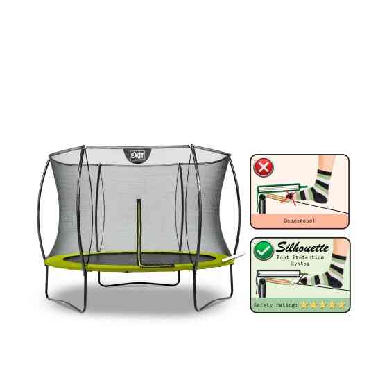 Батут EXIT Silhouette 305см розовый Киев