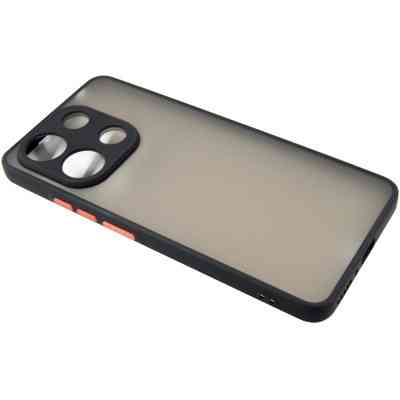 Чохол до мобільного телефона Dengos Matte Xiaomi Redmi Note 13 4G (black) (DG-TPU-MATT-140) Вінниця