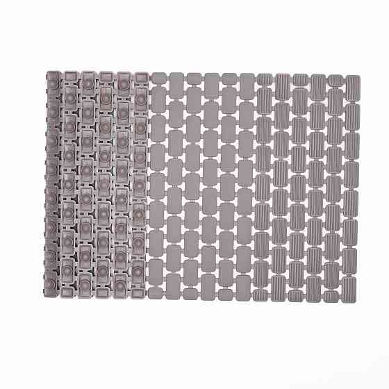 Килимок для душу із полівінілхлориду на присосках 73×40 см Сірий HP-42-8G Коломыя