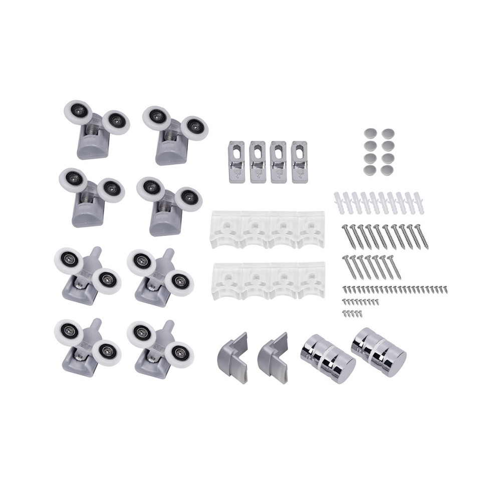 Душова кабіна Lidz Latwa SC80x80.SAT.LOW.FR, скло Frost 4 мм + Lidz Душовий піддон KAPIELKA ST80x80x15 Київ - фото 18