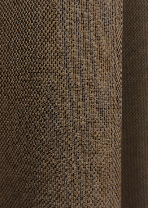 Комплект готових штор VR-Textil Льон-блекаут Льон Мішковина № 277ш Коричневий 200х270см 2 шт (32-001) Київ - фото 8