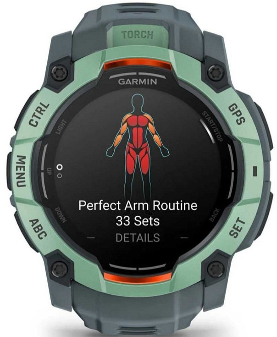 Смарт-годинники Garmin Instinct 3 50 mm AMOLED Neotropic with Twilight Band (010-03020-01) Киев - изображение 3