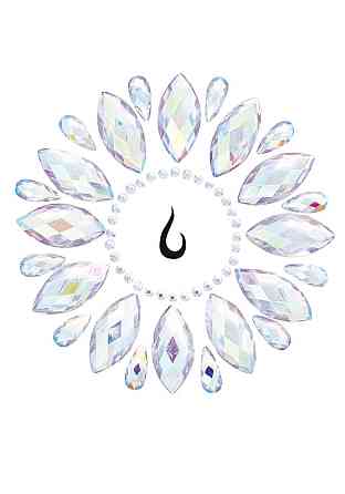 Стрази-прикраси для тіла Leg Avenue Fluer body jewels sticker, наліпки Sex Aura Київ