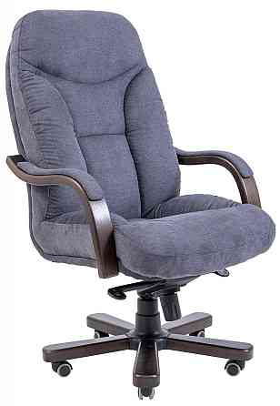 Офісне Крісло Керівника Richman Maximus Misti Dark Grey Wood Lux М2 AnyFix Темно-сірий Київ