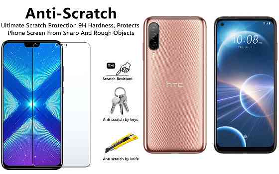 Защитное стекло NeoGlass для HTC Desire 22 Pro 5G – ультрапрозрачное и устойчивое Киев