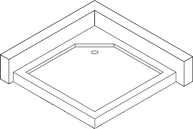 Душ піддон квадратний BRAVO LUBAWA SL 100 (000016310) Київ - фото 6