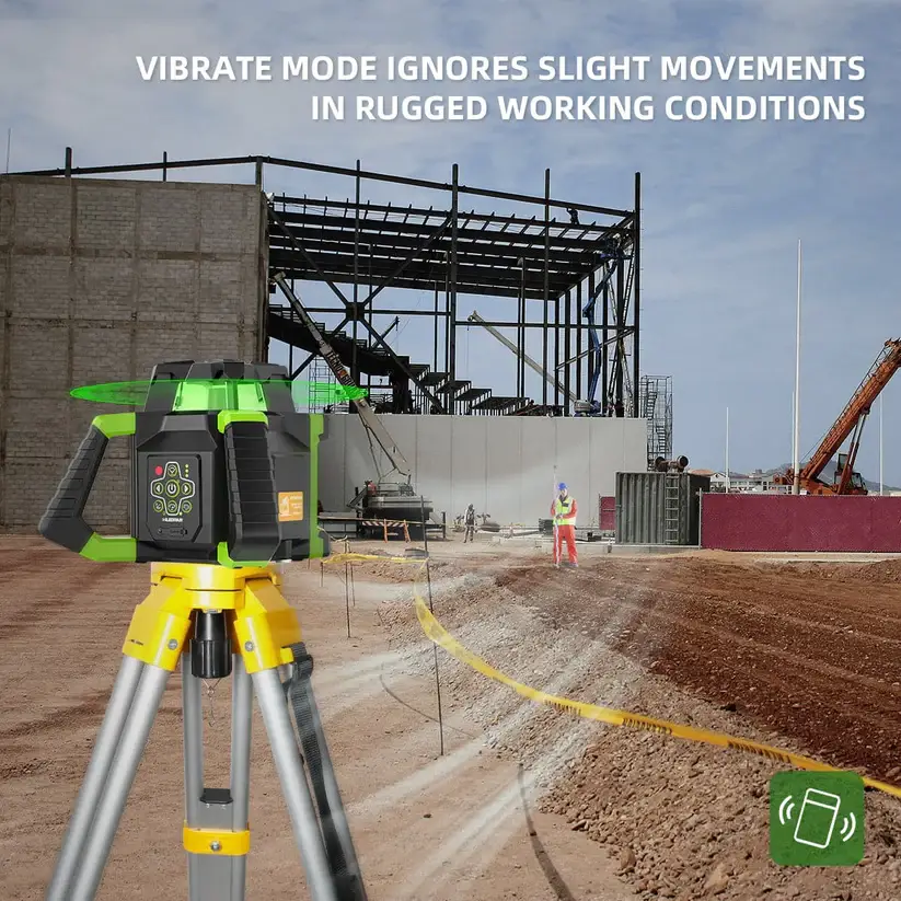 Ротаційний лазерний нівелір Huepar RL300HVG Вінниця - фото 8