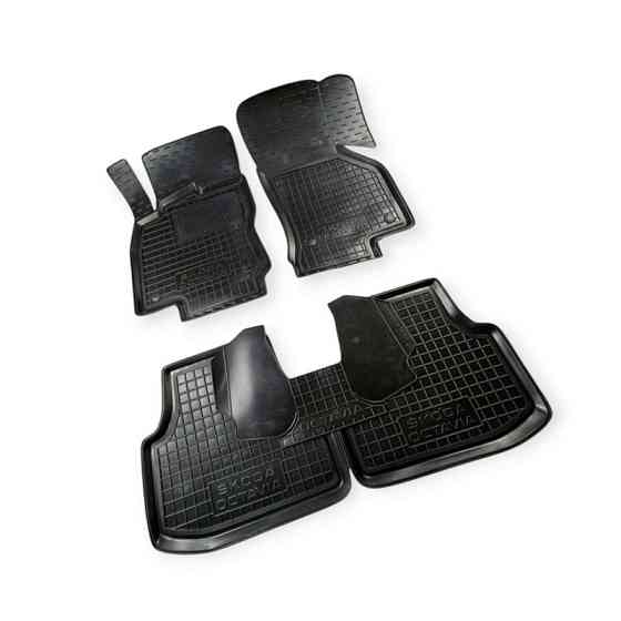 Килимки Шкода octavia a7 13-20, golf 7 12->, audi a3 12-20, Сеат leon 12-20 борт 2,5см, з пе салону Мукачево
