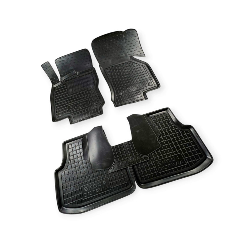 Коврики Шкода octavia a7 13-20, golf 7 12->, audi a3 12-20, Сеат leon 12-20 борт 2,5см, с пе салона Мукачево - изображение 1