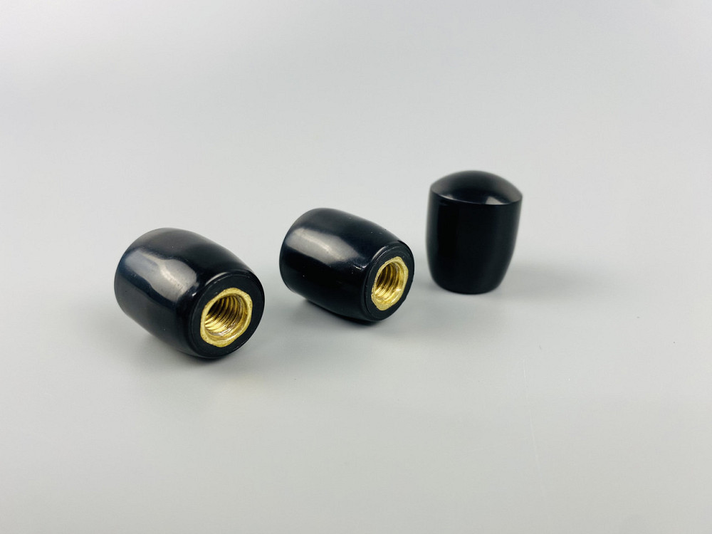 Наконечник важеля універсальний М10, D32 (чорний), латунна втулка різь внутрішня М10 Мукачево - фото 7