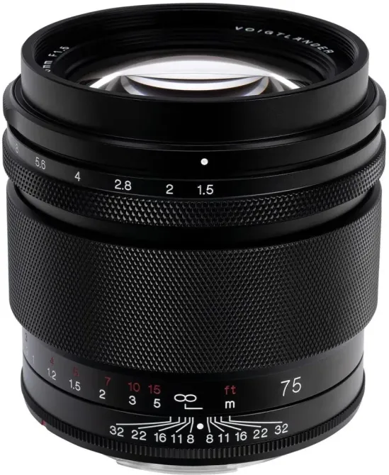 Об'єктив Voigtlander Nokton 75 mm f/1,5 do Canon RF Київ - фото 1