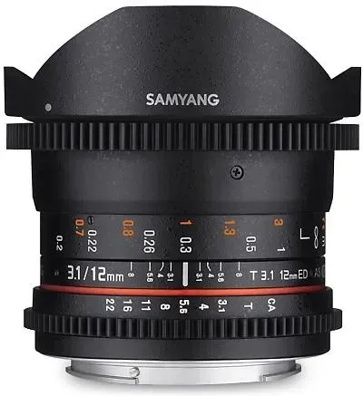 Об'єктив Samyang 12mm T3.1 VDSLR (Sony A) Київ - фото 1