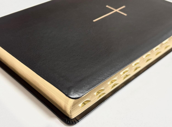 Библия, гибкая обложка, заменитель кожи, перевод Ивана Огиенка 16/24 Киев - изображение 1