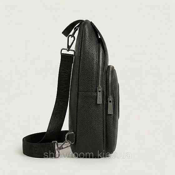 Мужская сумка на грудь (слинг), бананка Armani (2324-9) LUX Киев