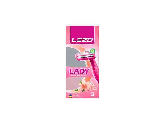 Однор. станок для гоління Lady (3шт.в уп.) ТМ LEZO Київ