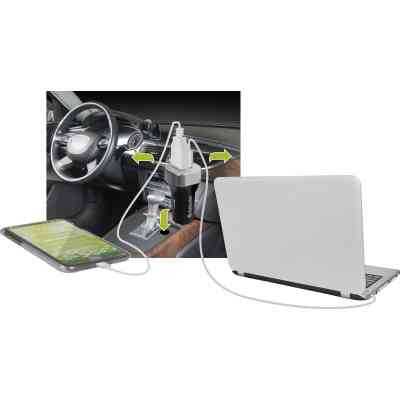 Зарядное устройство Defender UCG-01 авто, 1 порт USB + TypeC, 5V / 5.4A (83569) Винница