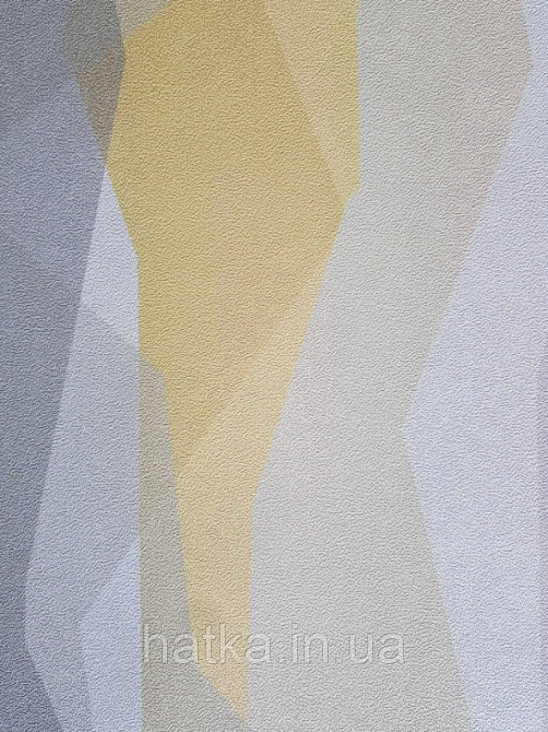 Обои виниловые на флизелине Marburg 31863 New modern панно геометрические фигуры волны абстракция разные цвета Киев - изображение 4