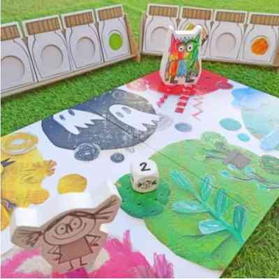 Настільна гра Feelindigo Кольоровий Монстрик (The Color Monster) українська (LFCACB181) Вінниця