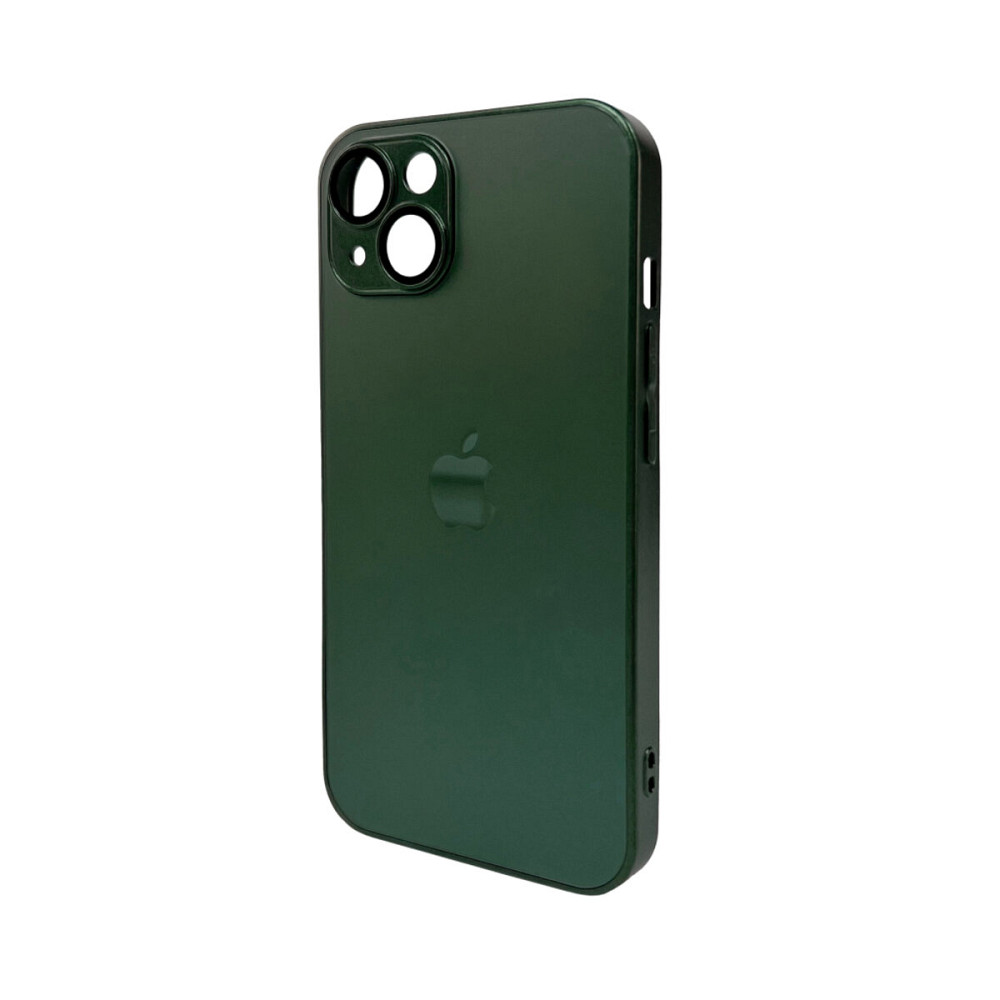 Чохол для смартфона AG Glass Matt Frame Color Logo for Apple iPhone 12 Cangling Green Київ - фото 1
