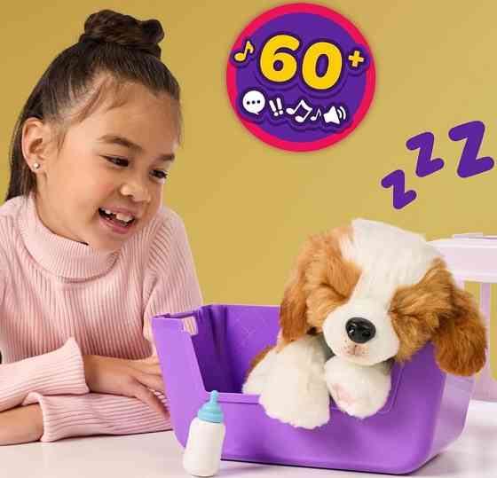 Интерактивная игрушка Ласковый щенок Little Live Pets Moose 26548 ОРИГИНАЛ Харьков