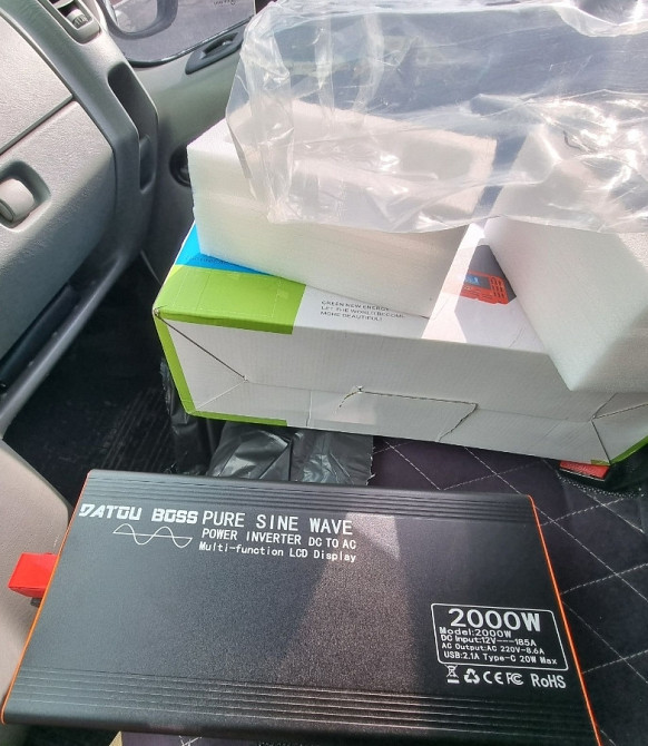 DATOUBOSS Инвертор с чистой синусоидой 2000 Вт DC 12 В. Харьков - изображение 8