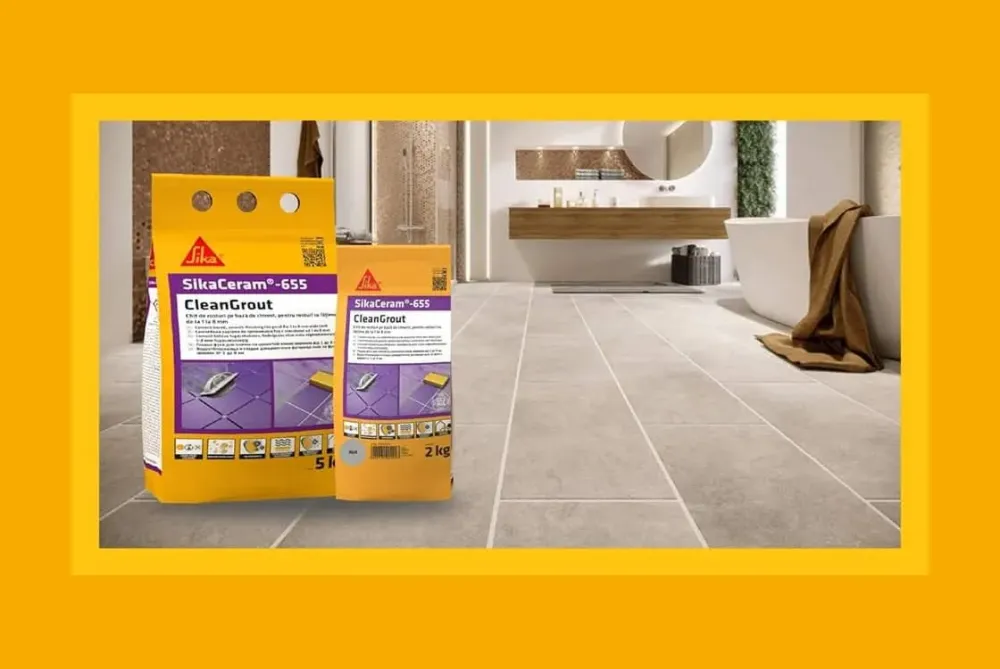 Затирка цементна для швів Sika Sikaceram-655 white білий 2 кг Киев - изображение 4