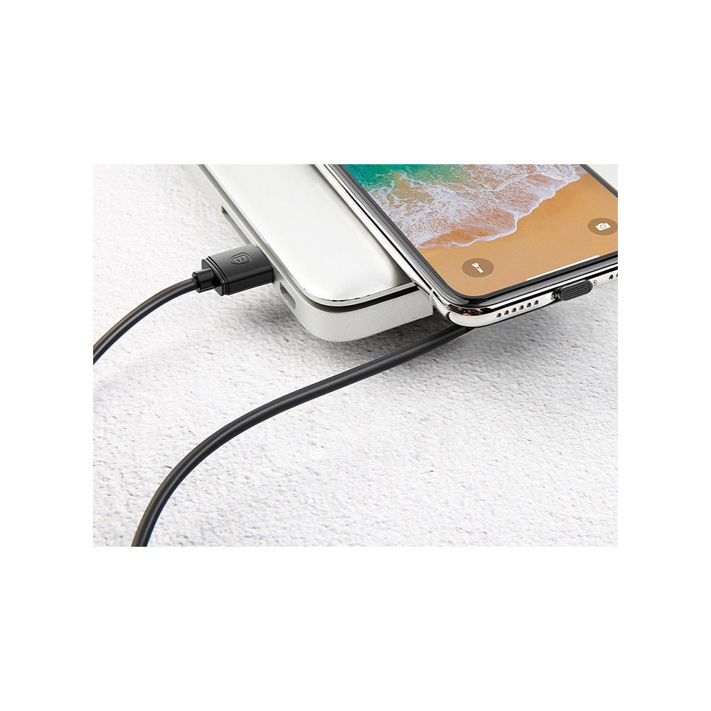 Кабель BASEUS CALXP-B01 Gaming Suction Cup Lightning Cable 2M черный Киев - изображение 4