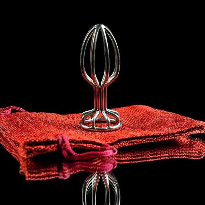 Сталева анальна пробка SexyFire S 2,6 см — Анальні іграшки Вінниця - фото 3