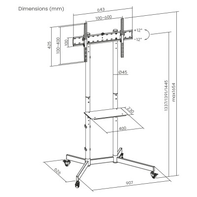 Стійка презентаційна ITech T1042TE Вінниця - фото 8