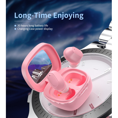 Навушники Choetech TWS Small Cube Pink (BH-T23-PK) Вінниця - фото 4