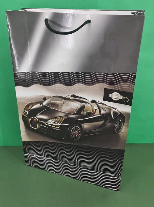 Большой бумажный пакет вертикальный  25/37/8(артBV-029) (12 шт) Харків - фото 1