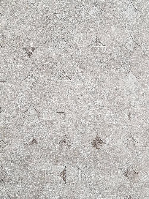 Шпалери вініл на флізеліні AS creation Metropolitan stories ByTime 0,53х10 геометрія фігури кремові сріблясті Київ - фото 2