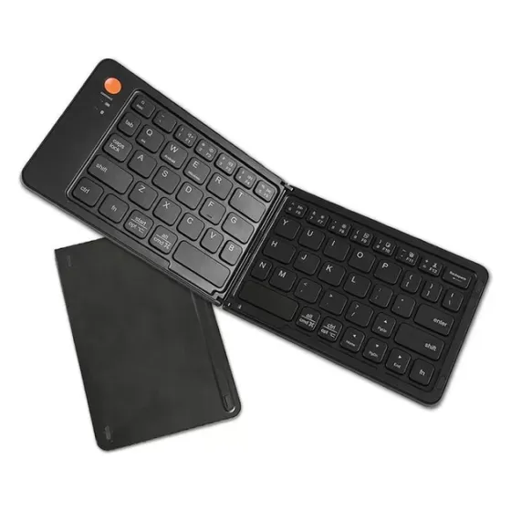 Складна портативна міні Bluetooth-клавіатура B023 для Android, IOS, Windows (eng/ua) Black,67 клавіш Одеса
