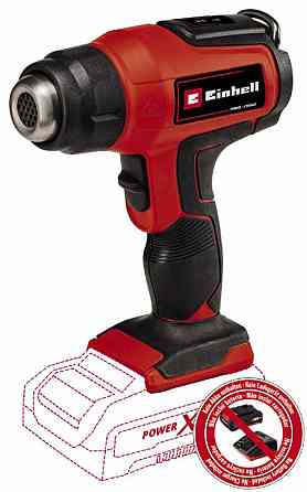 Фен аккумуляторный Einhell TE-HA 18 Li - Solo: 18В, 350°С/550°С, 200л/мин., без аккумулятора Киев