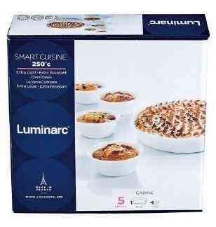 Набор форм для запекания LUMINARC SMART CUISINE, 5 предметов (6430905) Киев
