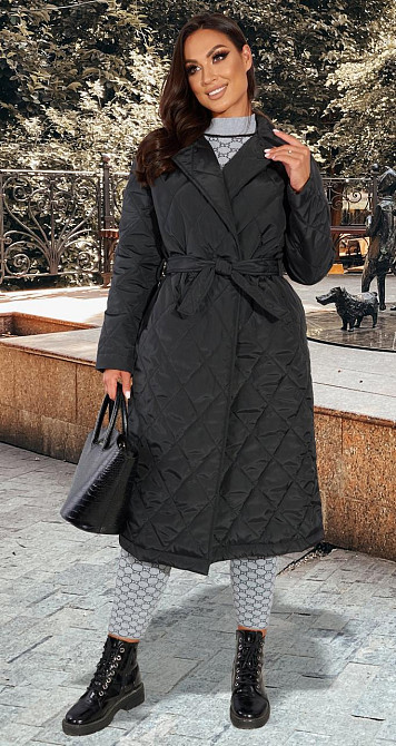 Модне пальто з плащової тканини (42) Київ - фото 2