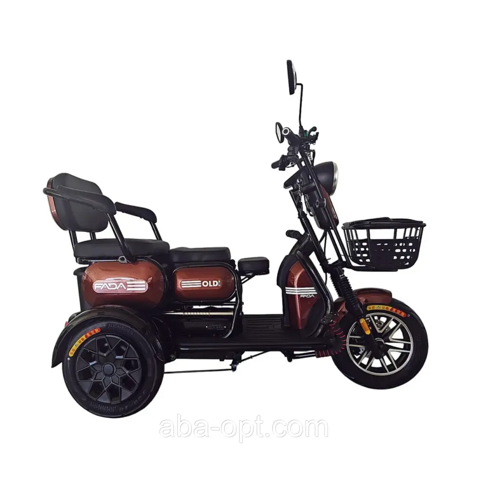 Електротрайк FADA OLDi MAX 1100W-72V-20Ah шини 10" купити в інтернет-магазині Одеса - фото 3