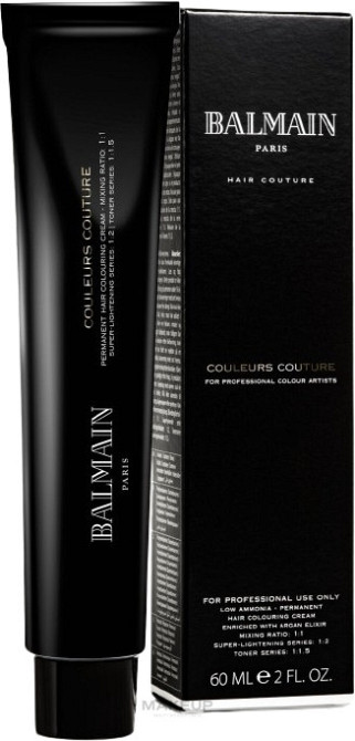 BALMAIN HAIR Устойчивый тонирующий тонер 8.02 Light Natural Violet Blonde 60ml Днепр - изображение 1