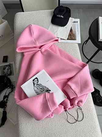 Жіноча базова телпа худі з турецької тринитки на флісі Одеса