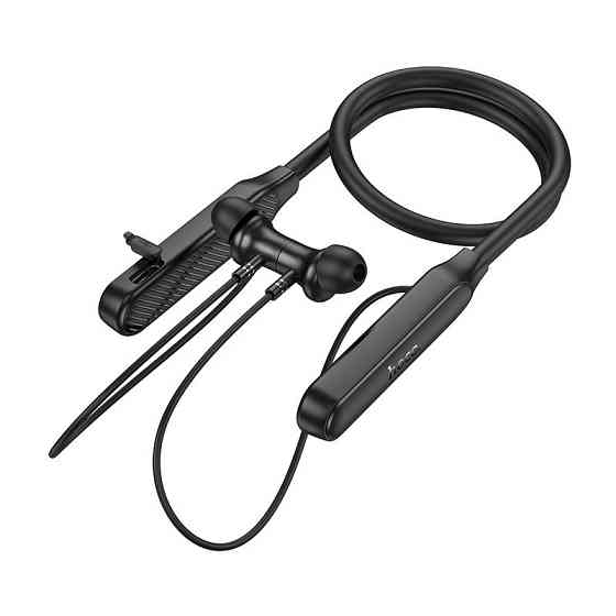 Бездротові спортивні навушники HOCO ES74 Refinado neck-mounted BT earphones Black Одеса